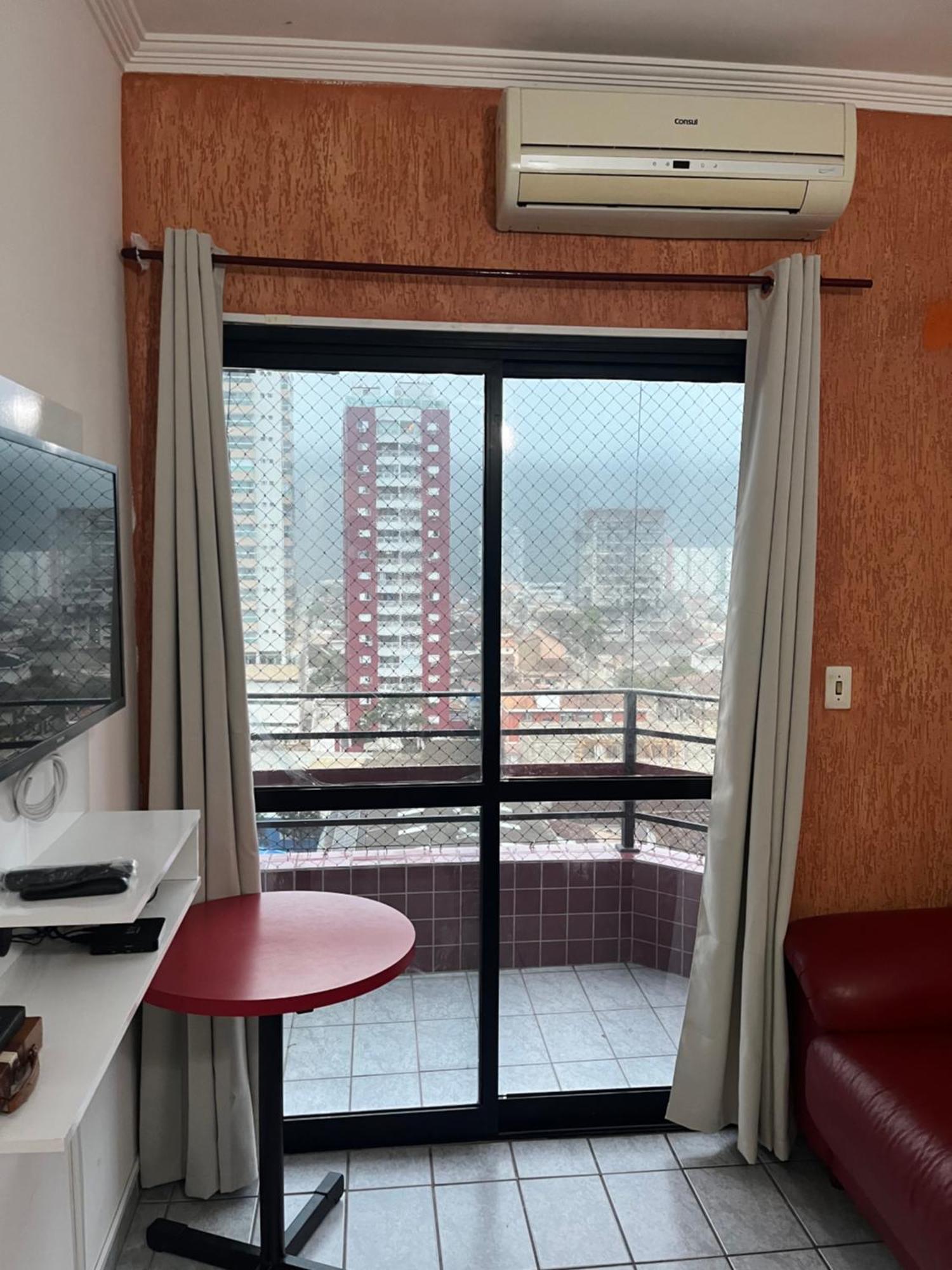 Ap Canto Do Forte Com Wi-Fi, Tv E Varanda Apartment Praia Grande  Exterior photo